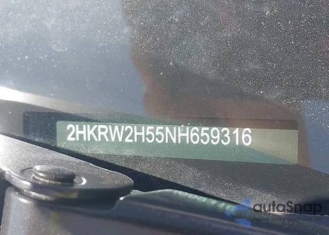 2022 Honda Cr-V Awd Ex z USA, uszkodzony, nr VIN 2HKRW2H55NH659316